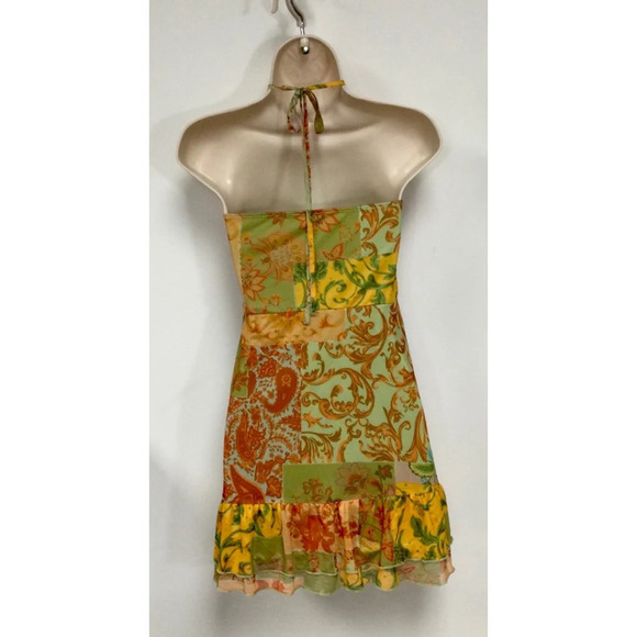 Cider halter dress XL new with tags orange - Picture 3 of 10